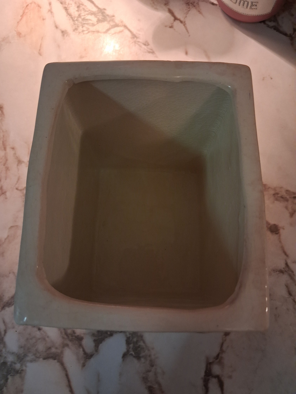 Vintage Tea House Canister - 1977 - NO LID! - Picture 3 of 9